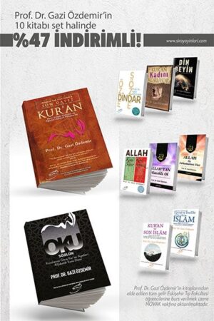 Prof. Dr. Gazi Özdemir’in Tüm Kitapları (10 Kitap Set)