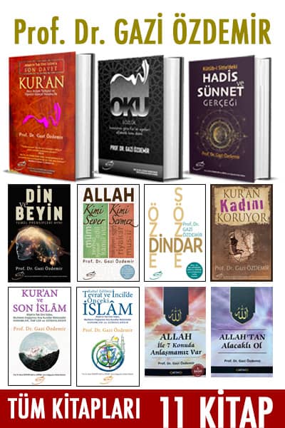Prof. Dr. Gazi Özdemir’in Tüm Kitapları (11 Kitap Set)