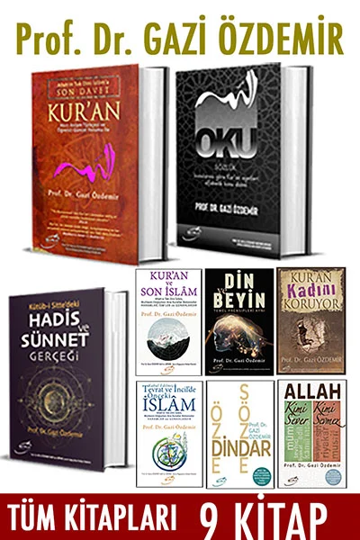 Prof. Dr. Gazi Özdemir’in Kitapları (9 Kitap Set)